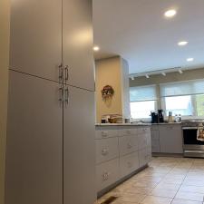 Expresso Cabinets Lightened up with Kitchen Cabinet Spraying in Winnipeg, Manitoba 3